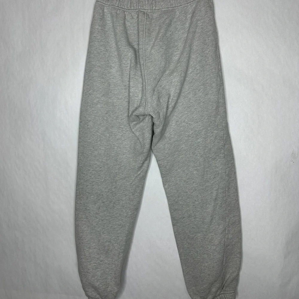 Mate the Label Sweatpants Gray Organic Cotton Sweatpants Size Small Preppy Grey - Picture 4 of 13